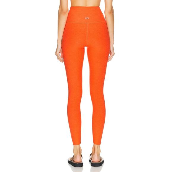 Beyond Yoga Spacedye At Your Leisure Legging in Firecracker Red Heather Size XS - Picture 2 of 5